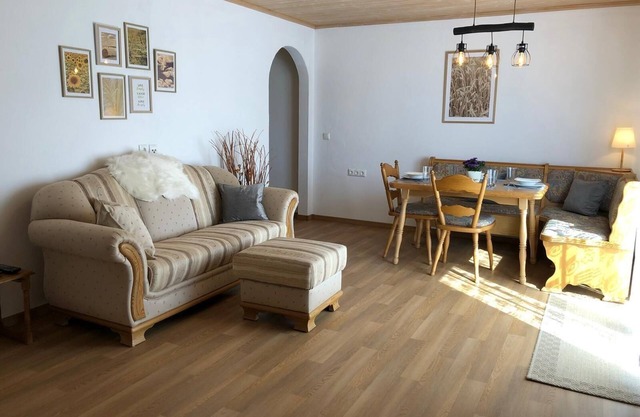 Modern vacation apartment (100sqm) with balcony