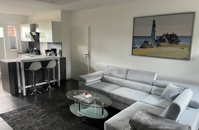 Modern vacation apartment "Lüttje Huuske" in the vacation area Westgroßefehn/Timmel