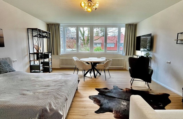 Modern vacation apartment Studio LANA in the heart of Bad Zwischenahn in the first row