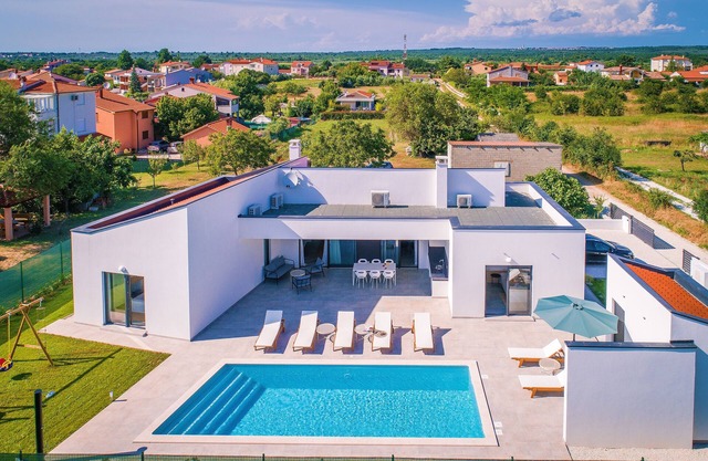 Modern villa with pool