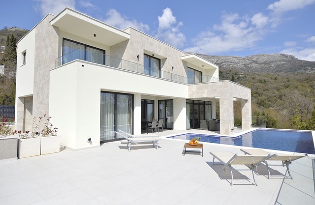Modern villa with sea view