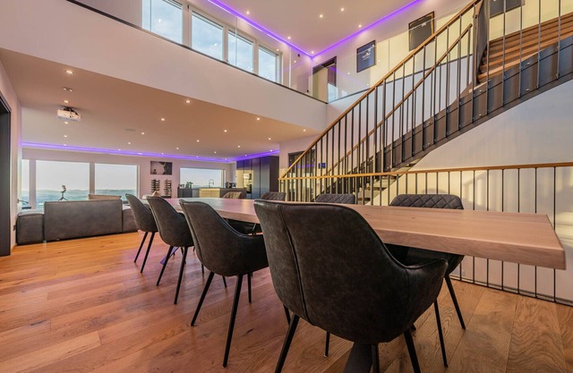 Modern villa with whirlpool and home theater