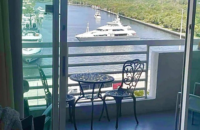Modern, Water Front , ocean View Condo in the heart Ft. Lauderdale Beach
