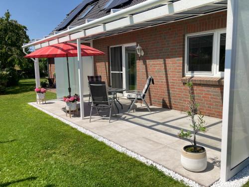moderne 2-Zimmer-Wohnung mit überdachter Terrasse