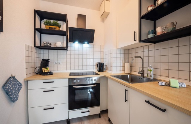 Moderne Eg-wohnung & Parkplatz, TOP Anbindung, 2 Personen