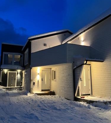 Moderne liten leilighet på toppen av Tromsøyen