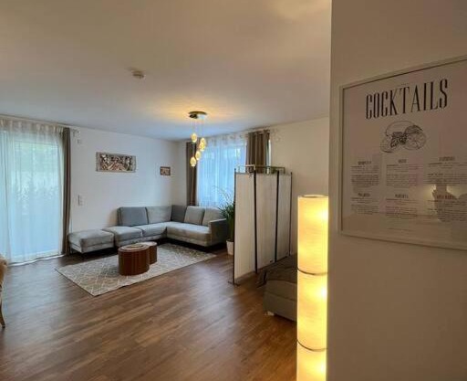 Moderne Wohnung mit 4 Betten