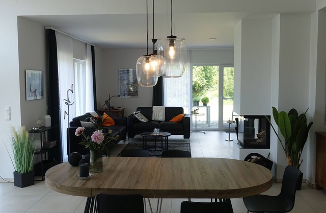 Moderner, Barrierefreier Bungalow am Bodden, im Naturschutzgebiet, Wlan, Sauna