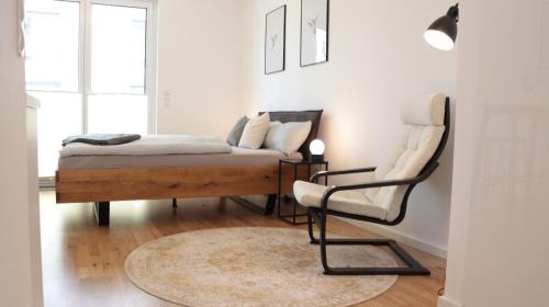 Modernes Ein-Zimmer-Apartment