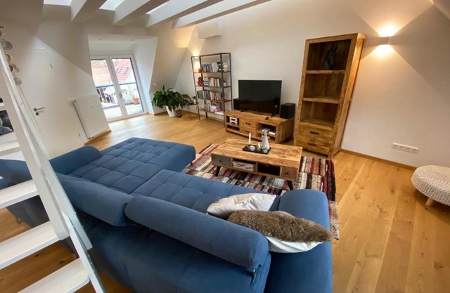 modernes Penthouse, nahe Würzburg