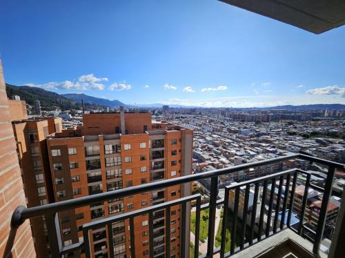 Moderno Apto 1HAB para 2 hasta 4 personas con Vista Panorámica en Usaquén, WiFi Rápido y Cocina Equipada