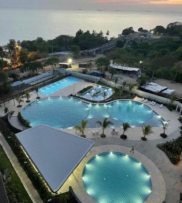 Moderno, vista al mar, AC, Wifi200MB,5Min Aeropuerto