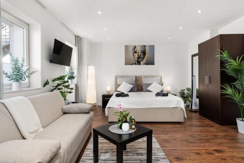 MOLA Apartments-Apartment im Herdecker Zentrum für 3 Gäste-Gratis Parkplatz-Highspeed WLAN-auch für Langzeit geeignet