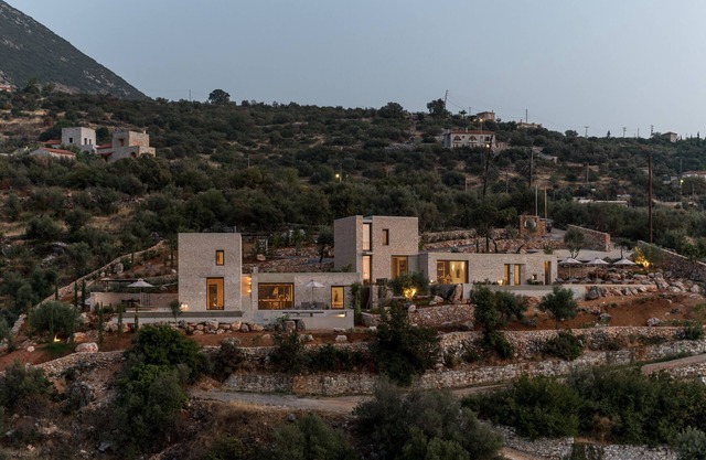 Monolithoi Sea View Estate with 2 private pools - 6 BDR