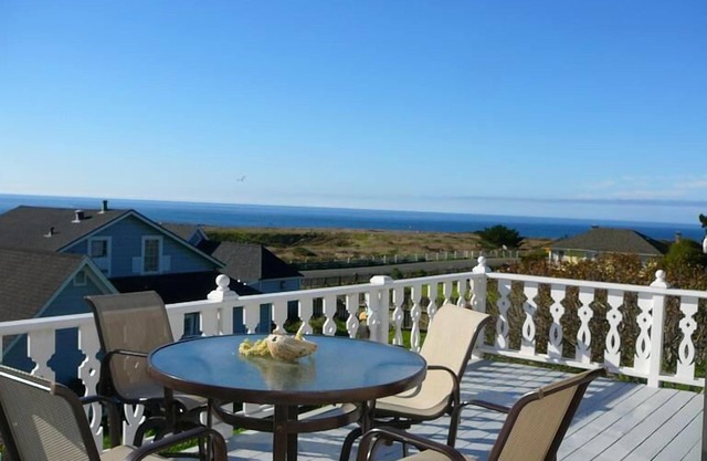 MONTHLY MENDO VILLAGE STYLISH HOME! EPIC BAY OCEAN & GARDEN VIEWS DOG FRIENDLY!