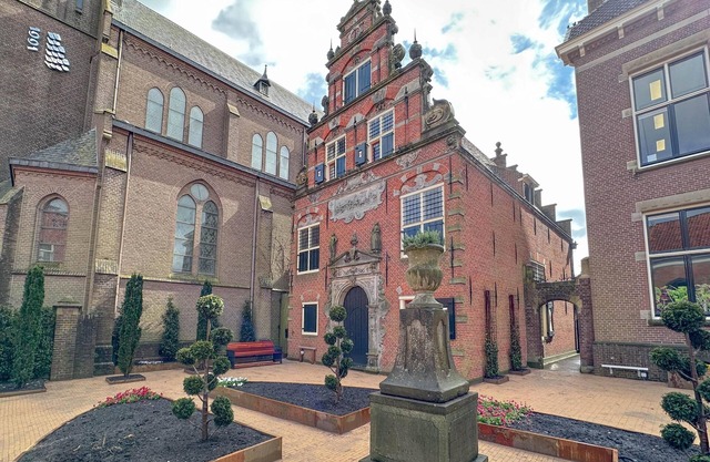 Monumental orphanage in the center of Enkhuizen