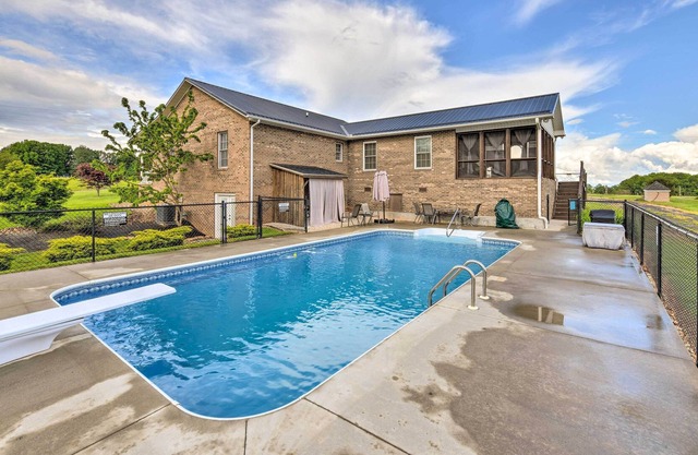 Mount Airy Haven w/ Outdoor Pool & Country Views!