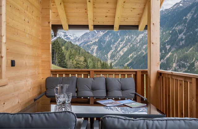 Mountain Chalet "Blosegghof Himmelblick" with Mountain View & New Whirlpool
