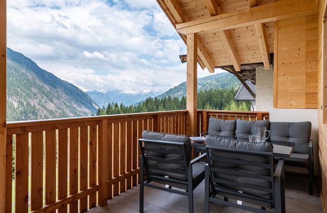 Mountain Chalet "Blosegghof Himmelblick" with Mountain View & New Whirlpool
