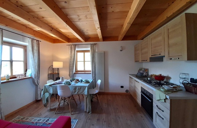 Mountain house in the Dolomites, Trentino.