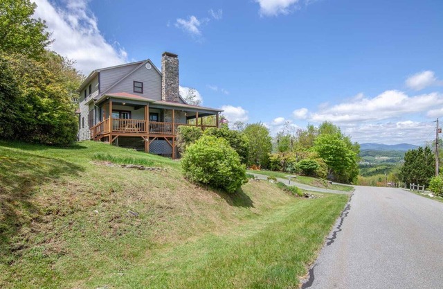 Mountain Home with Wrap-Around Deck Views