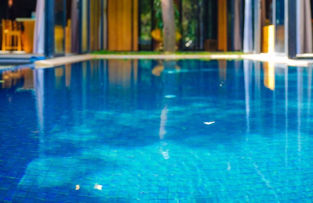 Mountain infinity pool