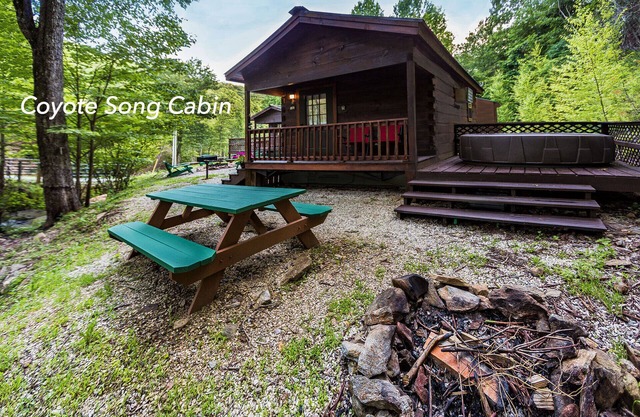 Mountain serenity close to hiking, rafting, fishing and kayaking. "Coyote Song"