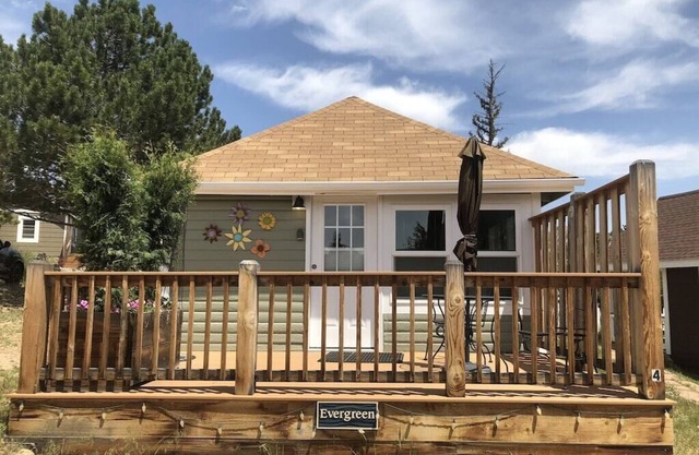 Mountain Views from private deck!