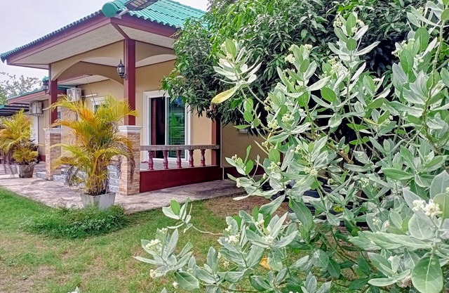 My Home Pattaya cosy single house w/big garden. Pet Friendly!