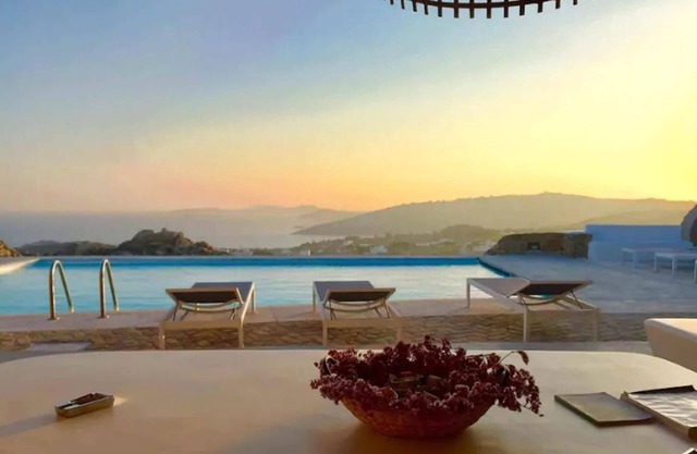 My Rental Homes - Villa Pirgi with swimming pool and panoramic sea views.