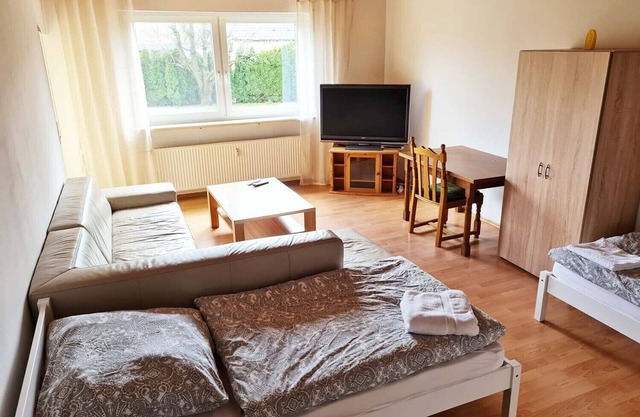 Nü04 - Ferienwohnung mit Garten in Langenloh bei Nürnberg, 85qm, 3 Zimmer, Max. 6 Personen