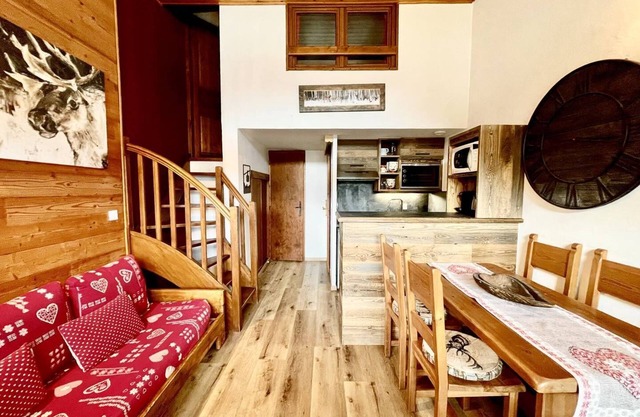 N°31 : mezzanine studio 4 pers. SUD Piscine sauna hammam