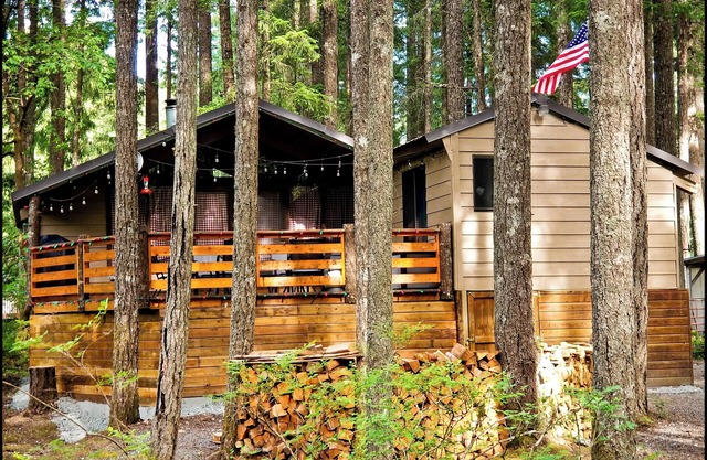 Nanook's Retreat- Pet & Kid Friendly Rustic Cabin w/AC and WIFI