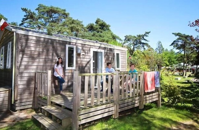 Nantes Camping ***** - Cottage Petit Lu 3 Rooms 4 People