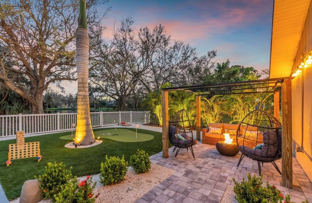 Near AMI/Sarasota-Heated Pool-Hot Tub-Putting Green-Backyard Games-Game Room