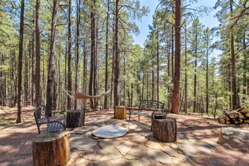 Near Trails Forest Lake Retreat with Backyard Oasis