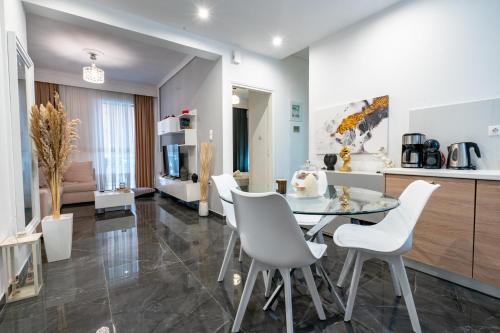 Neo Irakleio train st. 1 bedrm 4 pers. apartment