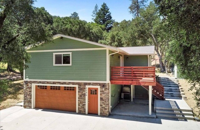 Nestled in acres of forest and walkable to town