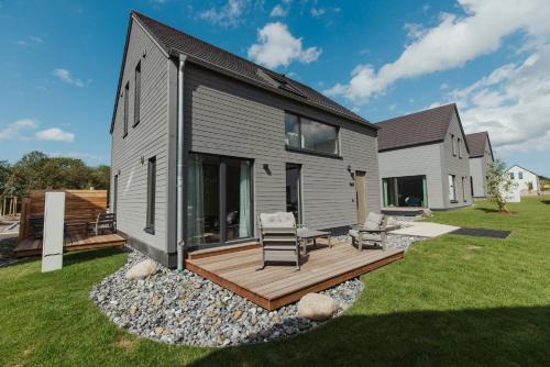 NEU "Rügen Resørt Sagard" großzügige, gemütliche Doppelhaushälfte "Arvid" mit Terrasse