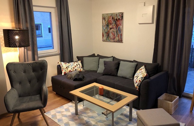 New apartment in the center of Waging am See, Chiemgau (60sqm), new building, with WiFi