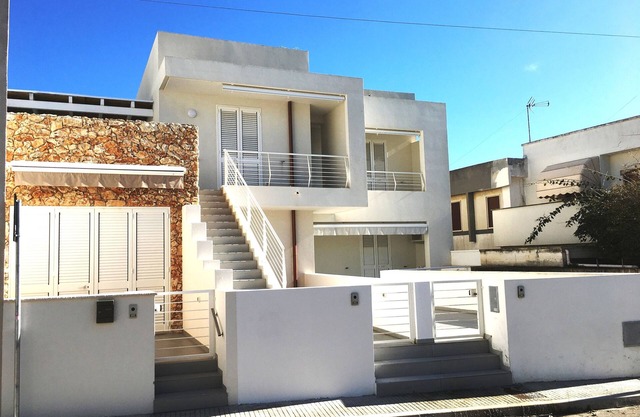 New Apartment with Sea View Terrace 100 m from the sandy beach