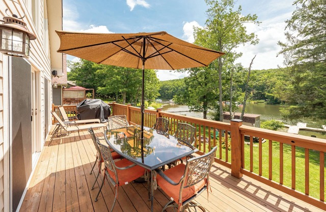New! Breathe Easy: Lakefront, Dock Slip, Hot Tub, Fireplace, Fire Pit!