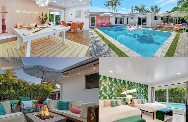 ~NEW~Casa Miami~Luxury Oasis w/Pool&Game Paradise