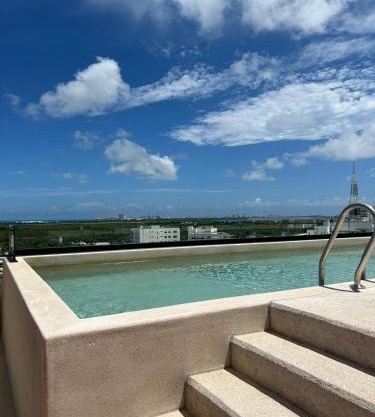 New Centric 1BR apartment with gym & pool