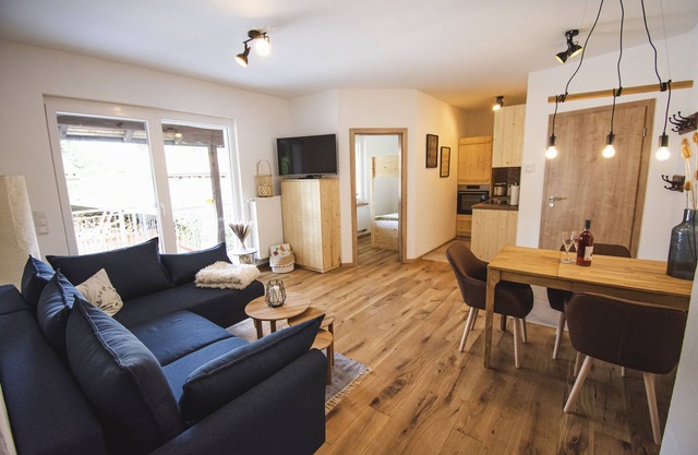 New, cozy vacation apartment directly on the Haselbach