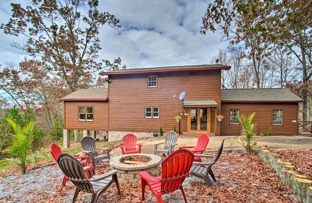 NEW! Ellijay Cabin w/ Hot Tub, Near Carters Lake!