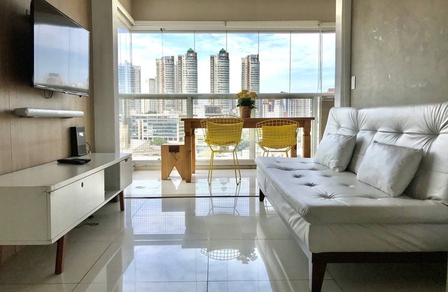 NEW EQUIPPED APARTMENT IN FRONT 2 SHOPPING CENTERS TERRACE GOURMET 1 BEDROOM/1VG