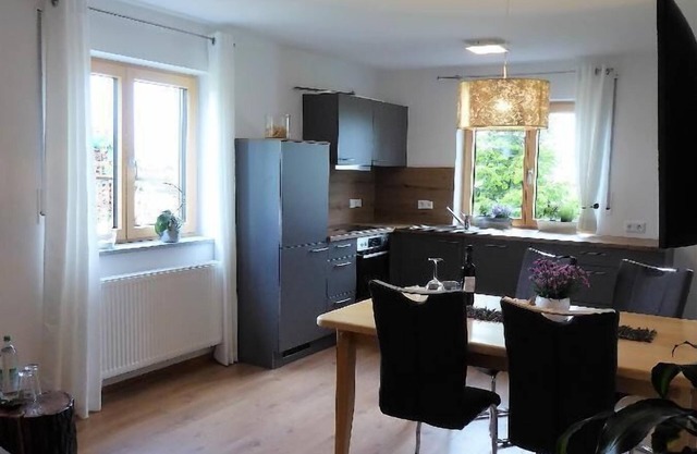New, exclusive vacation apartment (60 sqm) for 4 people with private garden and barbecue facilities