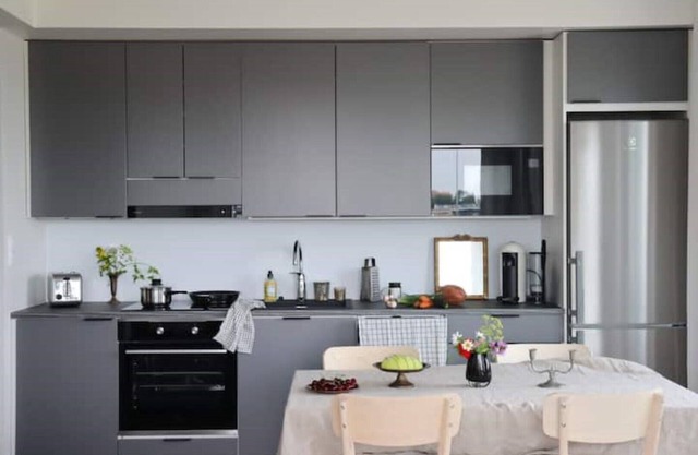 New gorgeous apartment with lake view and garage