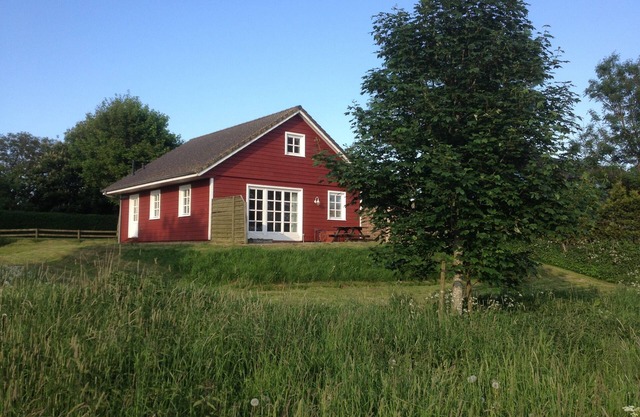 New holiday home with a view of the Treene river